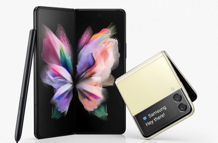 (왼쪽부터)갤럭시Z 폴드3, 플립3. 사진=삼성전자