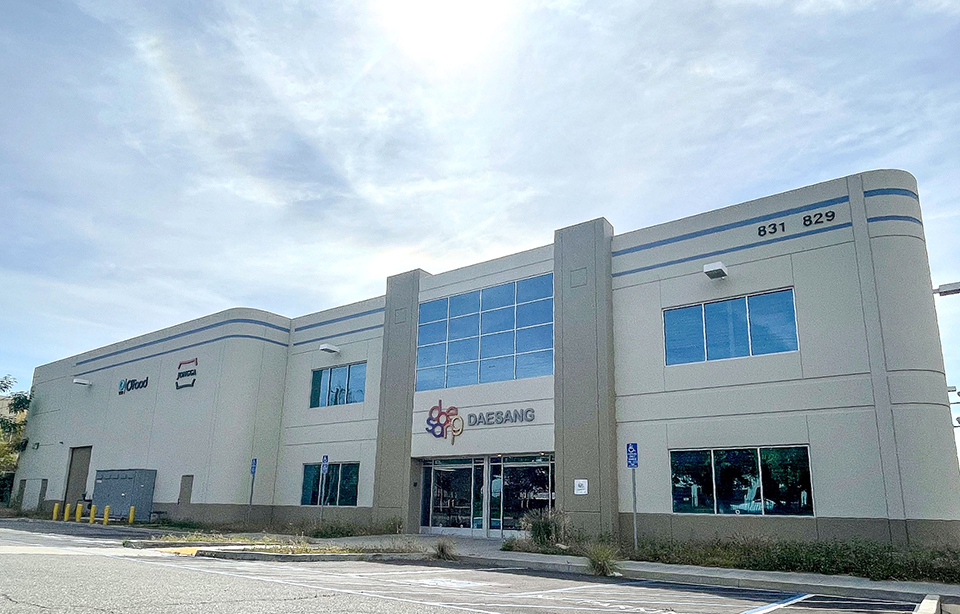 대상이 미국 현지에 대규모 김치 공장을 완공하고 본격적인 현지 생산을 시작했다. 미국 LA 김치공장 전경. 사진=대상