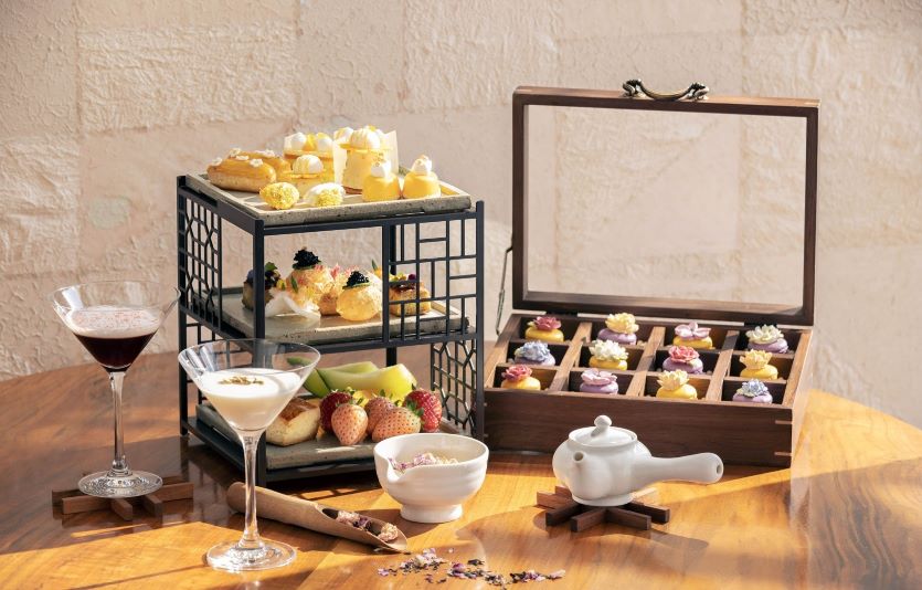 파크 하얏트 서울의 '더 라운지_플라워'에서는 애프터눈 티로 봄의 정취를 한껏 느낄 수 있다. 사진=파크하얏트서울