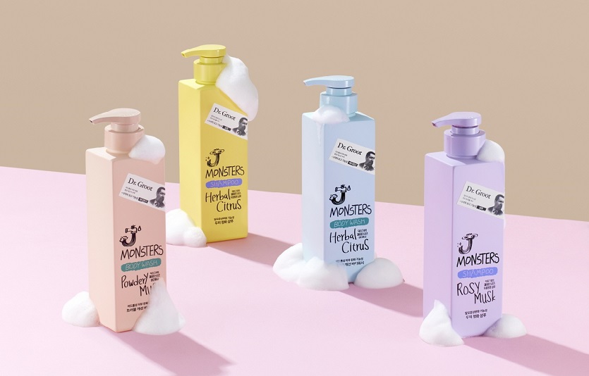 LG생활건강이 청소년을 위한 닥터그루트_'제이몬스터즈'를 출시하고 신세계 3사와 선출시 프로모션을 진행한다. 사진=LG생활건강