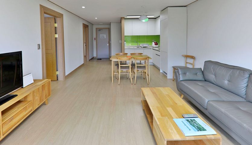 부영그룹이 무주덕유산리조트 객실 내부를 새단장했다. 사진=부영그룹