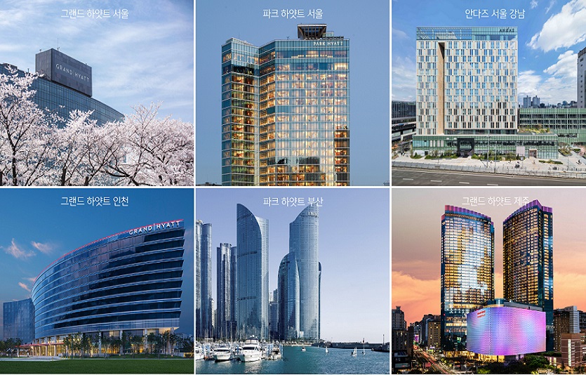 하얏트 호텔&리조트의 6개 호텔이 객식이용료 할인의 '스프링 플래시 세일'을 진행한다. 사진=하얏트호텔