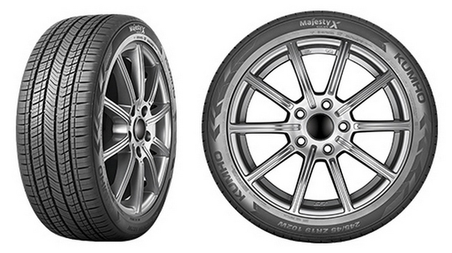 초고성능 고급타이어 마제스티X 솔루스. 사진=금호타이어