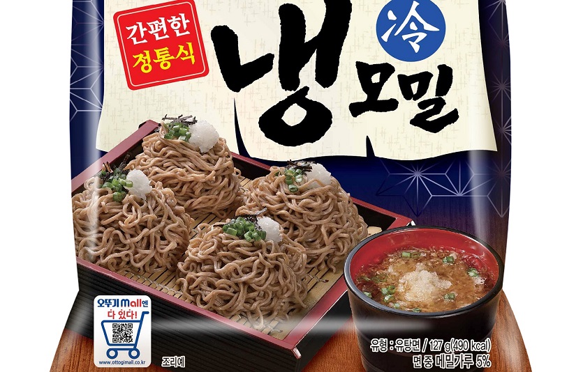오뚜기가 더운여름에 앞서 냉모밀 신제품을 출시했다. 사진=오뚜기