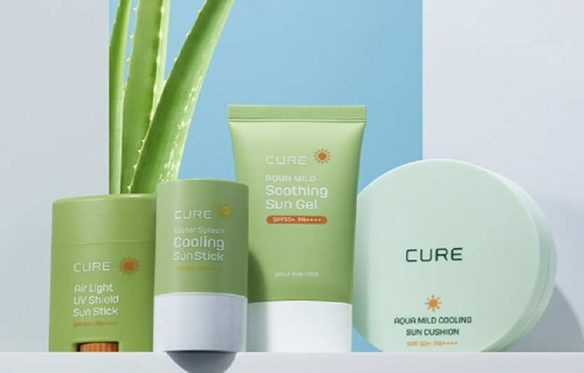 김정문알로에가 자외선차단용 제품을 출시했다. 사진=김정문알로에