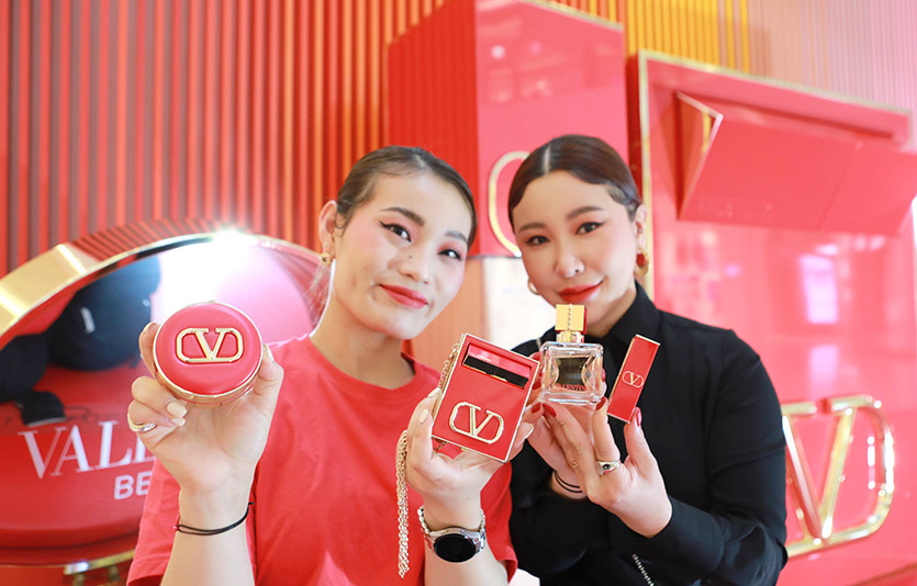 롯데백화점이 잠실점에 ‘발렌티노 뷰티’ 매장을 백화점 최초로 개장한다. 사진=롯데백화점