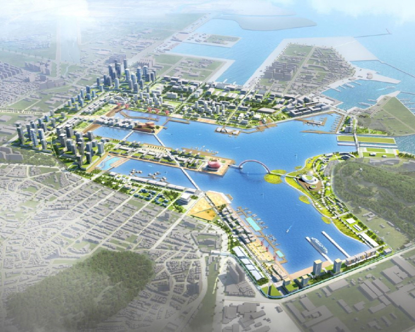 인천 내항 일원 항만재개발 조감도. 사진=IPA