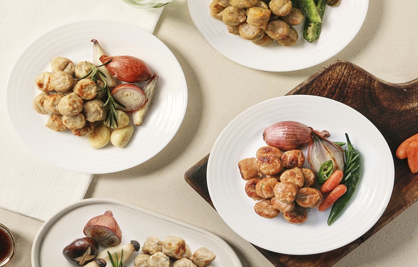 허닭이 취향에 따라 골라 먹을 수 있는 '스팀 닭가슴살 볼' 4종을 출시했다. 사진=허닭