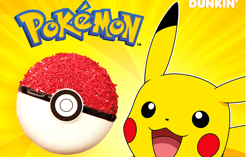 던킨이 포켓몬과 손잡고 이달의 도넛으로 ‘포켓몬 도넛’을 출시한다. 사진=SPC그룹