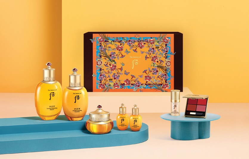 LG생활건강의 한방화장품 후가 인기제품을 모아 '공진향 궁중세트'로 선보인다. 사진=LG생활건강