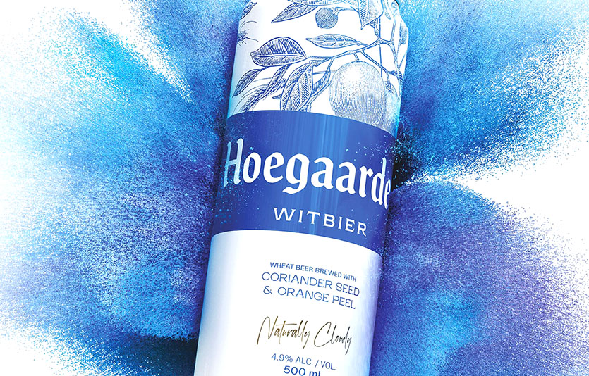 오비맥주는 MZ세대 소비자 트렌드를 고려해 벨기에산 맥주 호가든의 제품 포장 디자인을 전면 교체한다. 사진=오비맥주