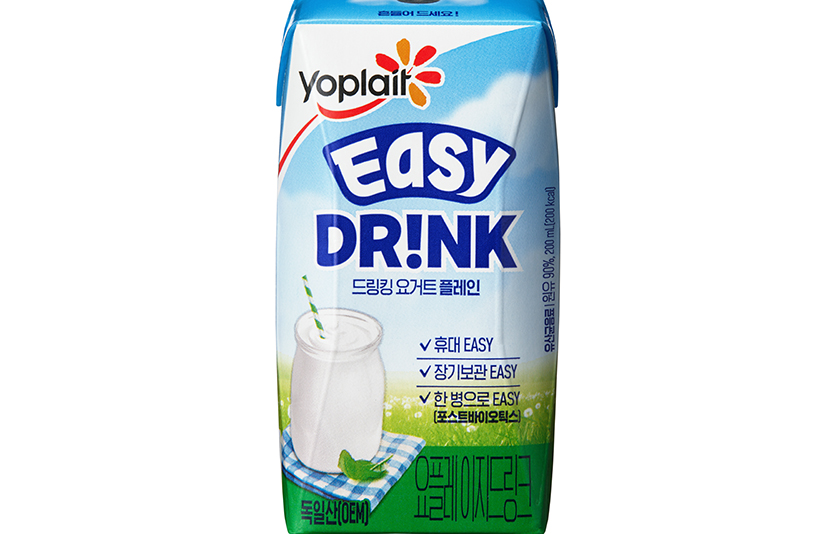 빙그레가 상온보관이 가능한 ‘요플레 이지드링크’를 선보인다. 사진=빙그레