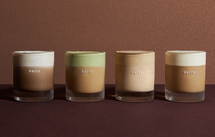 하프커피의 대표메뉴 '버터크림라떼'의 누적판매량이 150만잔을 넘어섰다. 사진=하프커피