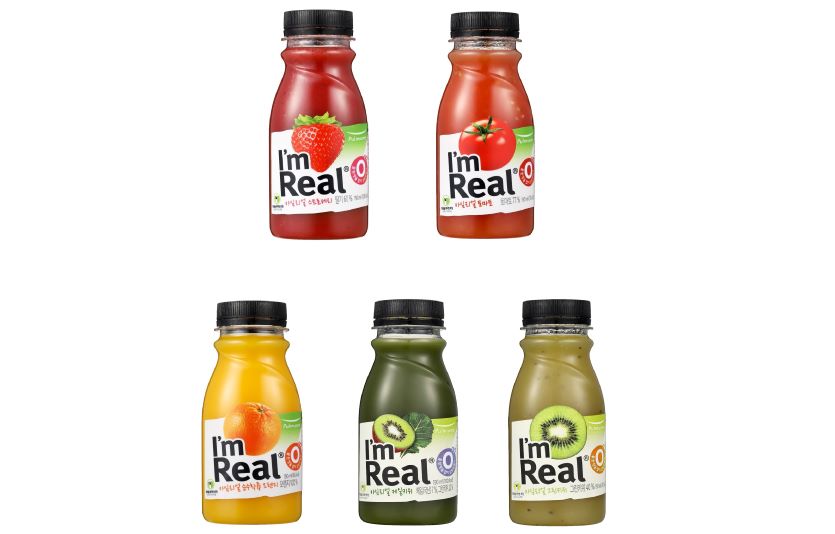 풀무원은100% 생과일을 착즙해 만든 프리미엄 무가당 주스 풀무원 ‘아임리얼’을 재단장해 출시했다. 사진=풀무원
