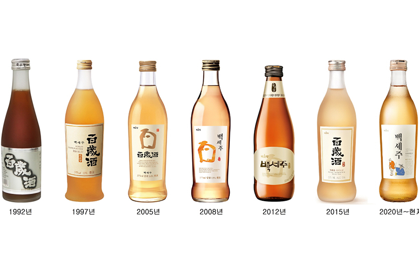 국순당의 전통주 ‘백세주’가 누적 판매 7억병을 달성했다. 사진=국순당