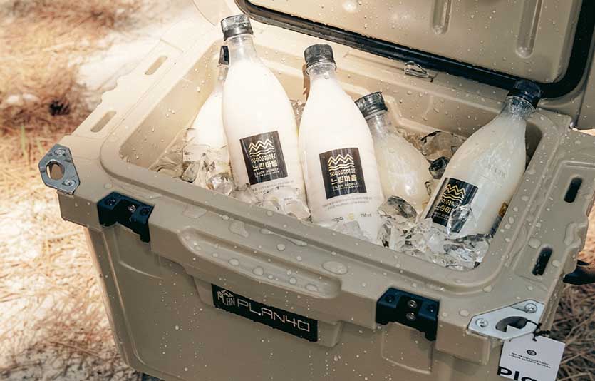 홈술닷컴, 캠핑 시즌 콜라보 패키지 출시. 사진=배상면주가, 포천LB