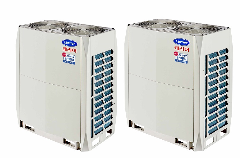 캐리어냉장이 크기는 줄이고 효율은 높인 중대형 인버터 냉동기를 선보인다. 사진=캐리어냉장