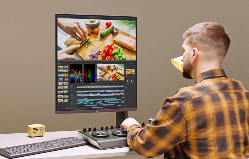 LG전자가 멀티태스킹 작업에 최적화된 LG 듀얼업 모니터를 국내에 내놨다. 사진=LG전자