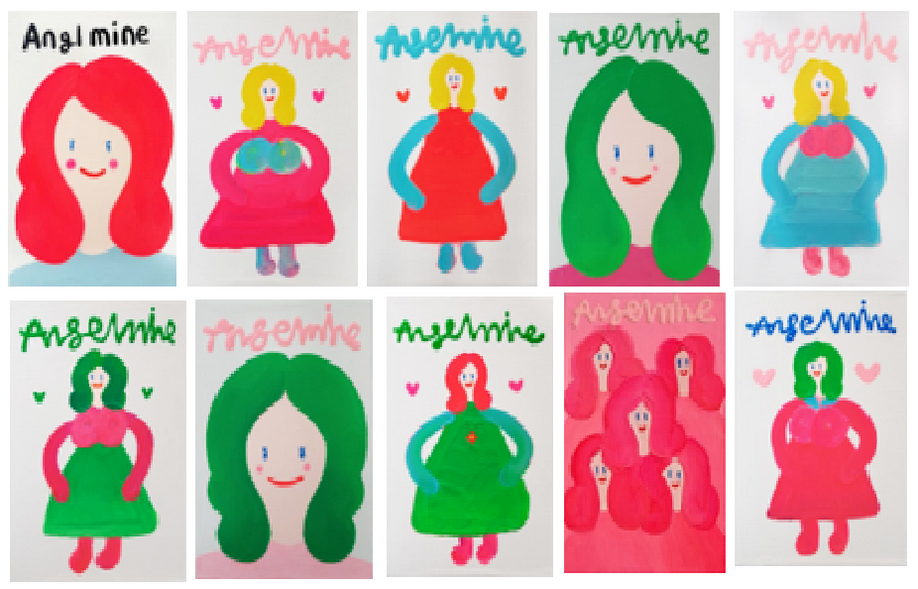 강동호 작가의 ‘Angelmine’ 1호 작품. 사진=밍글민트