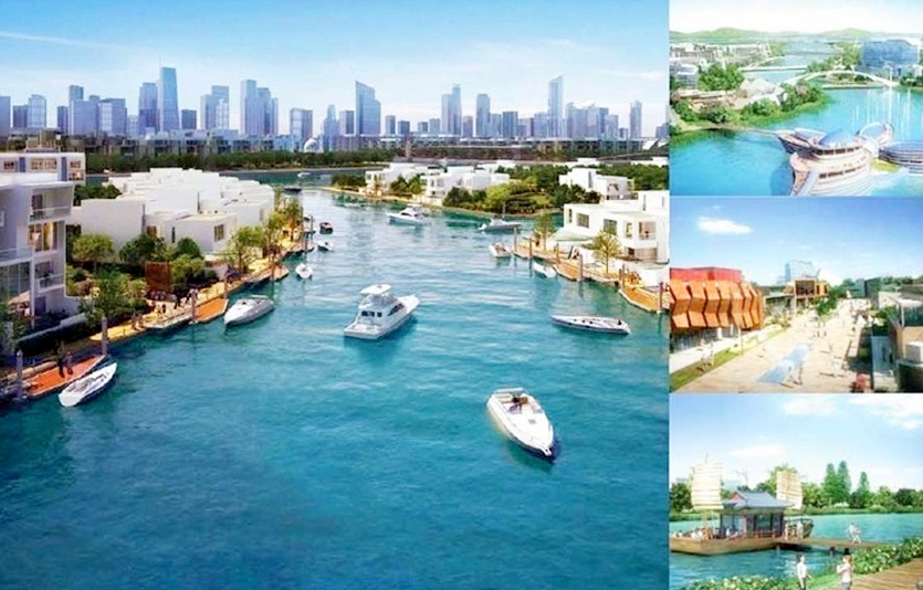 부산시가 추진하는 에코델타시티 사업 조감도. 사진=부산시