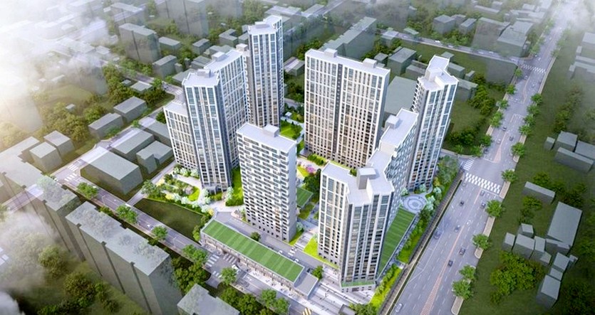 e편한세상 제천 더프라임 투시도. 사진=DL건설