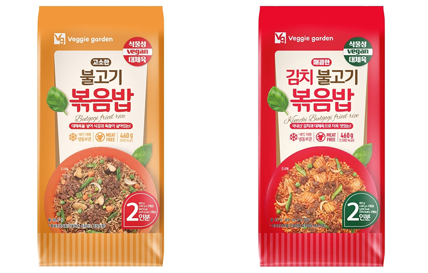 농심 ‘베지가든’이 비건 불고기 볶음밥 2종을 출시했다. 사진=농심