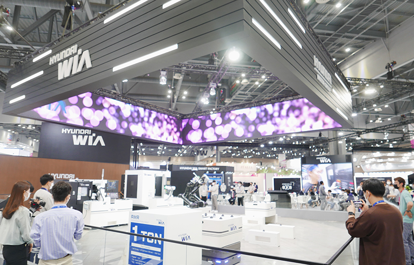 ‘심토스 2922’는 23일 경기도 고양 킨텍스에서 개막하며 닷새의 여정을 시작했다. 사진=김성미 기자