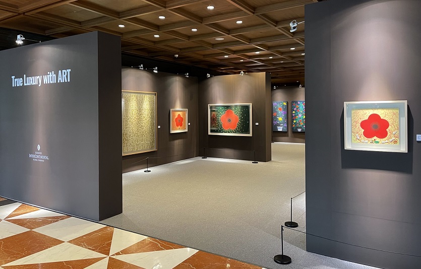 그랜드 인터컨티넨탈이 한국 대표 거장들의 작품을 전시하고 후원활동을 확대한다. 사진=그랜드인터컨티넨탈