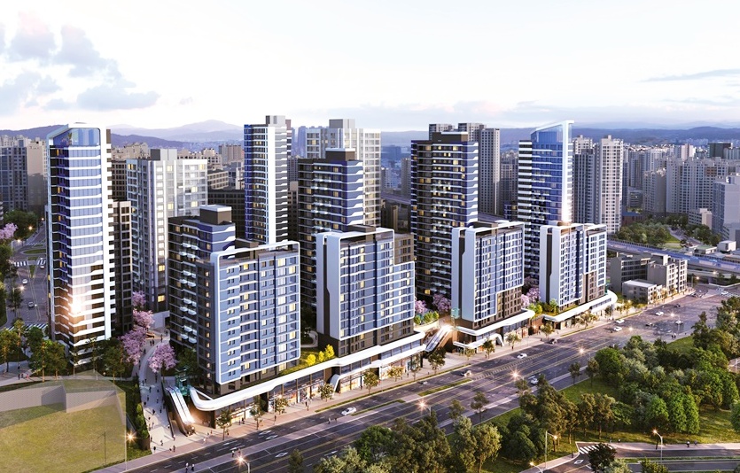 돈암6구역 주택재개발정비사업 조감도. 사진=롯데건설