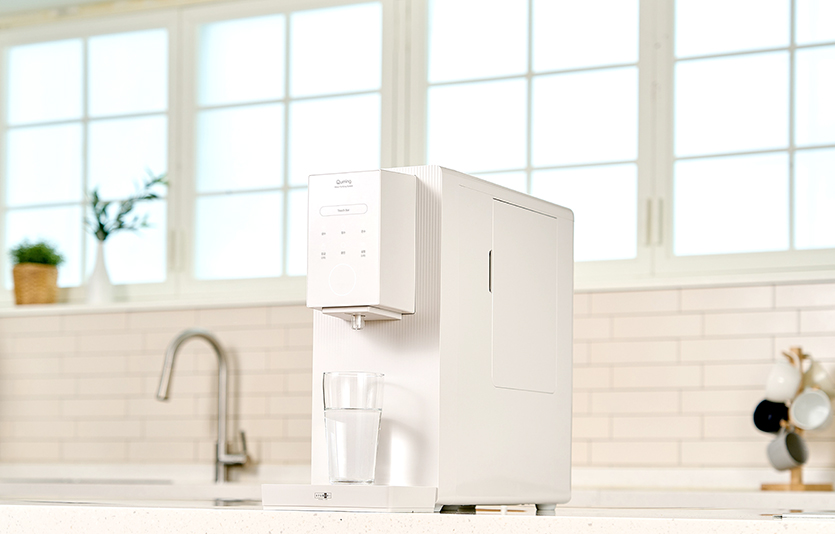 현대렌탈케어는 자가관리형 직수형 정수기 ‘큐밍 더슬림 마이핏’을 출시한다. 사진=현대렌탈케어