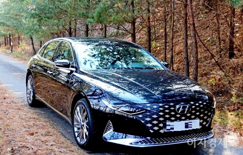 2017년부터 올해까지 내수 1위가 유력한 현대차 대형 세단 그랜저. 사진=정수남 기자