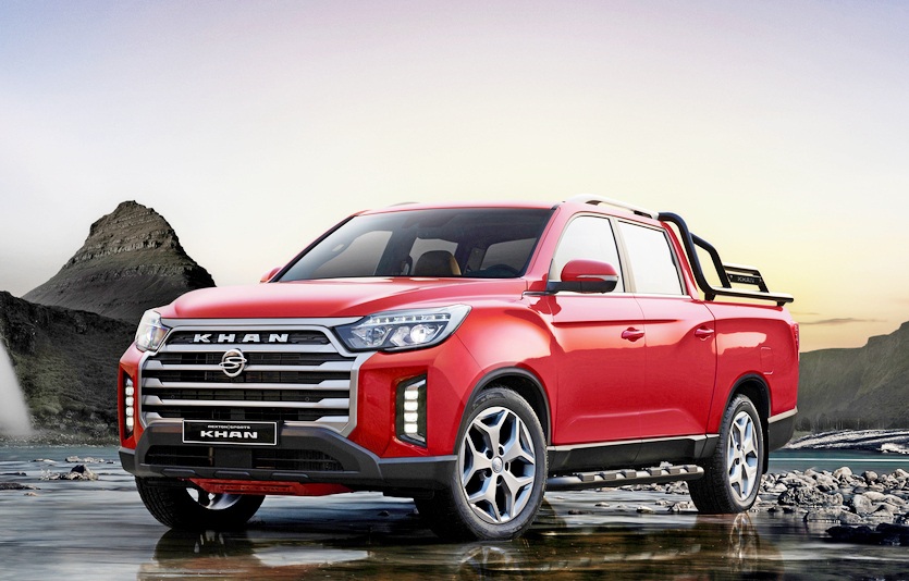 (위부터)신형 렉스턴 스포츠와 렉스턴 스포츠 칸 어드밴스 트림. 사진=쌍용차