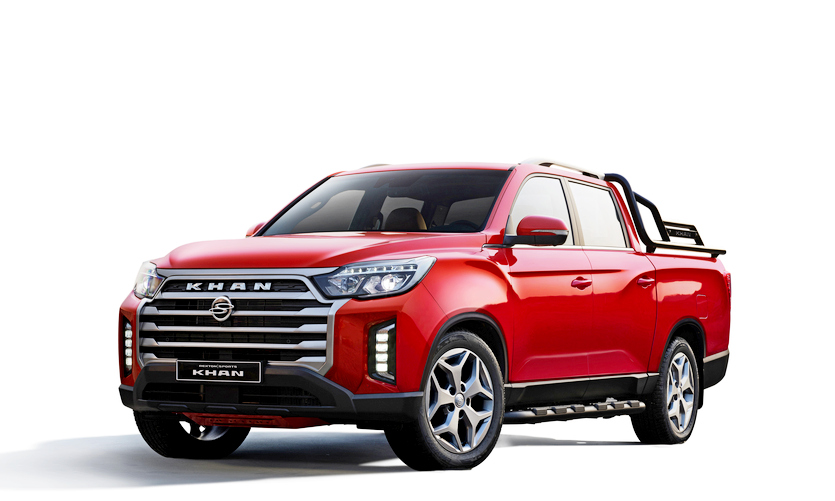 (위부터)신형 렉스턴 스포츠와 렉스턴 스포츠 칸 어드밴스 트림. 사진=쌍용차