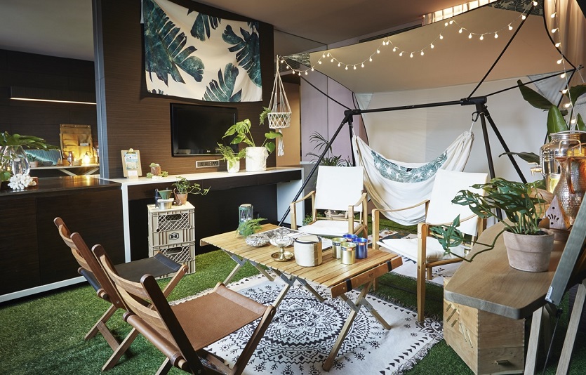 도심속 플라자 호텔은 업무와 휴식이 가능한 하프글램핑 패키지를 선보인다. 사진=플라자호텔