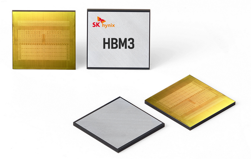 SK하이닉스가 현존 세계 최고 성능 D램인 HBM3의 양산을 시작하고, 관련 시장을 공략한다. 사진=SK하이닉스