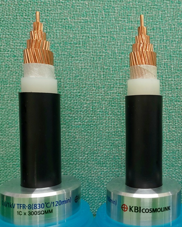 KBI코스모링크 소방용 고내화전선. 사진=KBI그룹