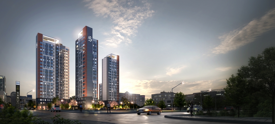 중흥토건이 수주한 부천 괴안동 125번지 일원 가로주택정비사업 사진=중흥토건