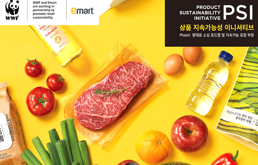 이마트는 국내 유통업계 최초로 지속가능한 상품의 기준과 핵심 과제를 제시한 가이드북을 발행한다. 가이드북 표지 일부. 사진=이마트