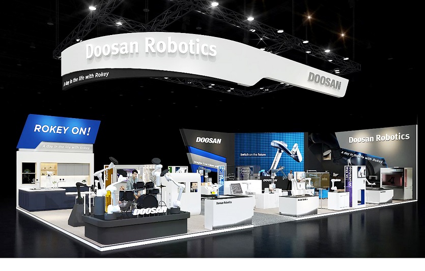 두산로보틱스가 독일에서 열리는 '오토메티카 2022'에 참가해 실생활에 적용가능한 솔루션을 집중 소개한다. 사진=두산로보틱스