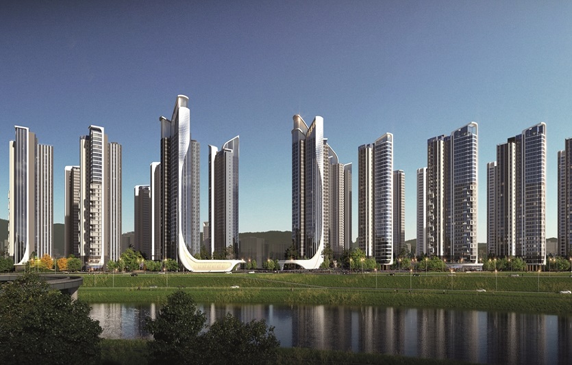 롯데건설이 상반기 수주액이 작년기록을 넘어서며 3조원 달성을 눈앞에 두고 있다. 사진=롯데건설