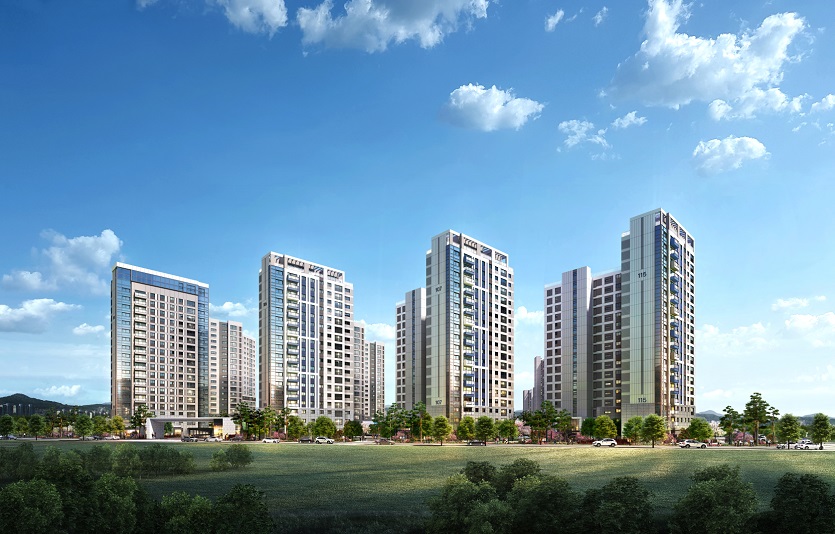 DL이앤씨는 부산 강서구 에코델타시티 19블럭에 e편한세상 에코델타 센터포인트를 분양한다. 사진=DL이앤씨