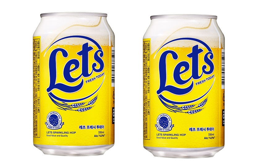 신세계L&B의 발포주 ‘레츠’ 소용량 330ml 캔을 출시한다. 사진=신세계L&B