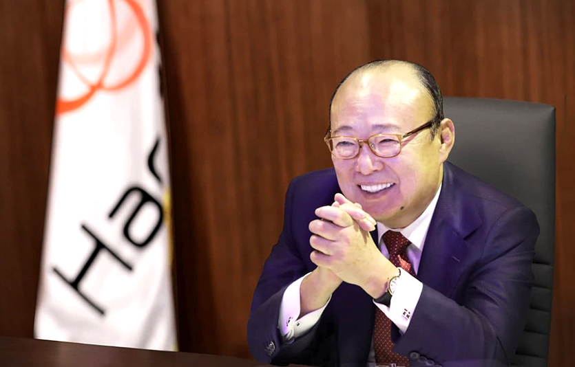 한화그룹 김승연 회장이 누리호 프로젝트에 참여한 임직원 80여명에게 직접 격려 편지를 보냈다. 사진=한화그룹