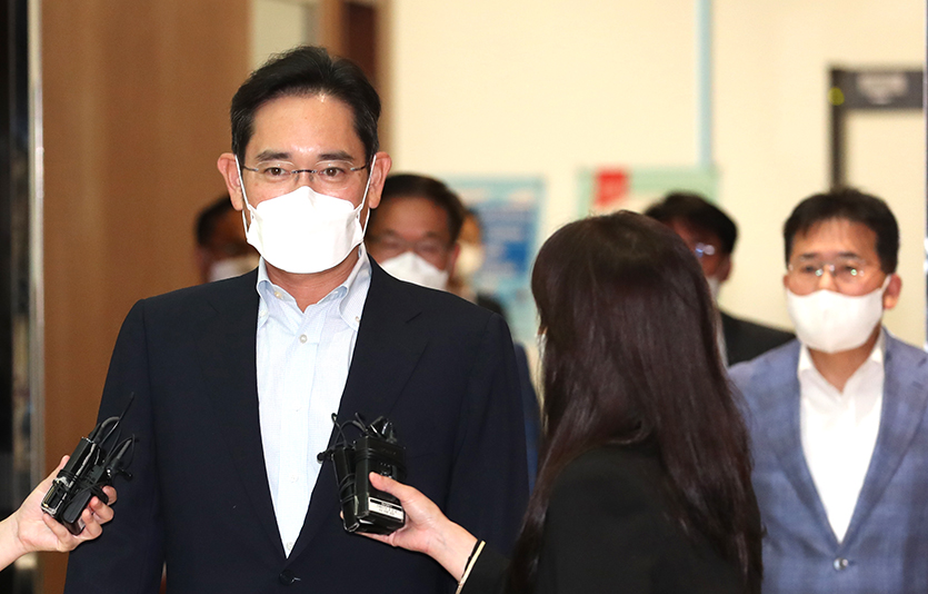 이재용 삼성전자 부회장이 한일 기업간 교류 활성화를 위해  도쿠라 마사카즈 게이단렌 회장 등과 회동했다. 사진=뉴시스