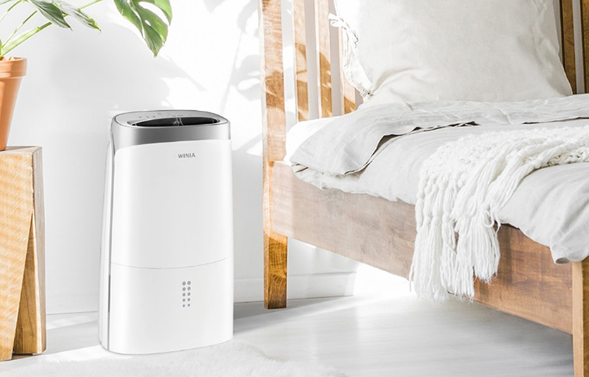 위니아는 저소음·고효율의 듀얼 컴프레서를 탑재한 ‘2022년형 위니아 제습기’를 출시했다. 사진=위니아