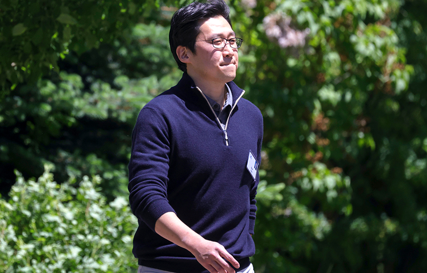 김범석 쿠팡 창업자가 올해도 ‘선밸리 콘퍼런스’에 참석했다. 사진=게티이미지, 쿠팡 제공