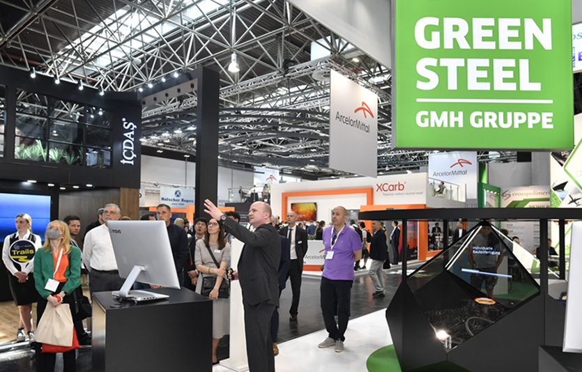 ‘와이어/튜브 2022’ 현장. 사진=메쎄뒤셀도르프, 라인메쎄