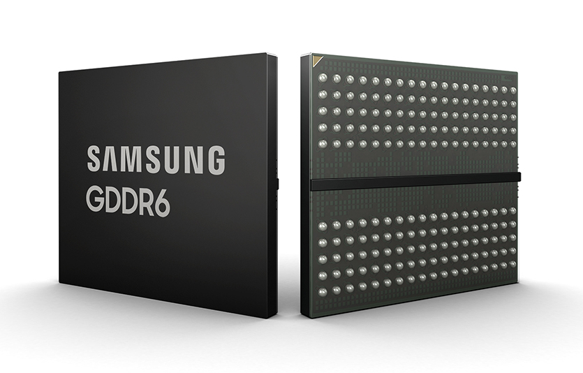 삼성전자가 현존하는 그래픽 D램 가운데 가장 처리 속도가 빠른 ‘초당 24기가비트(Gbps) GDDR6(그래픽스 더블 데이터 레이트 6) D램’을 개발했다. 사진=삼성전자