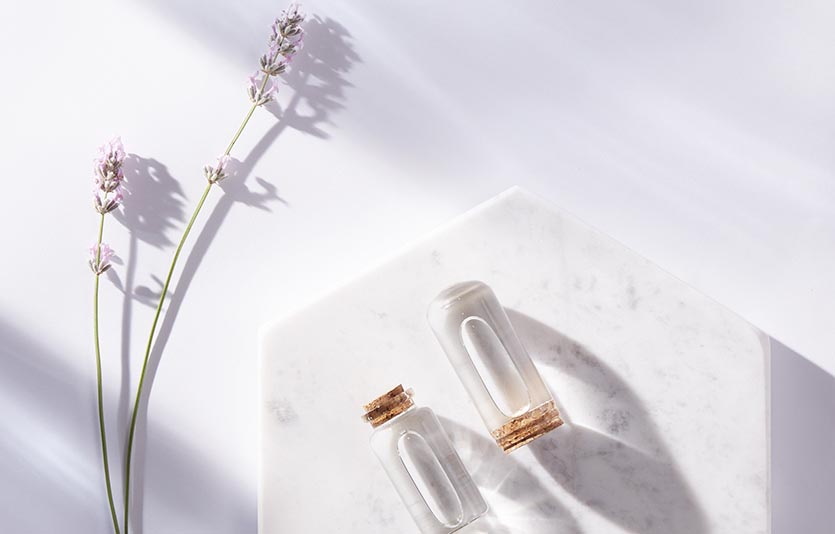 식물성 바이오 원료가 적용된 LG화학의 친환경 액상 소재 제품들. 사지=LG화학