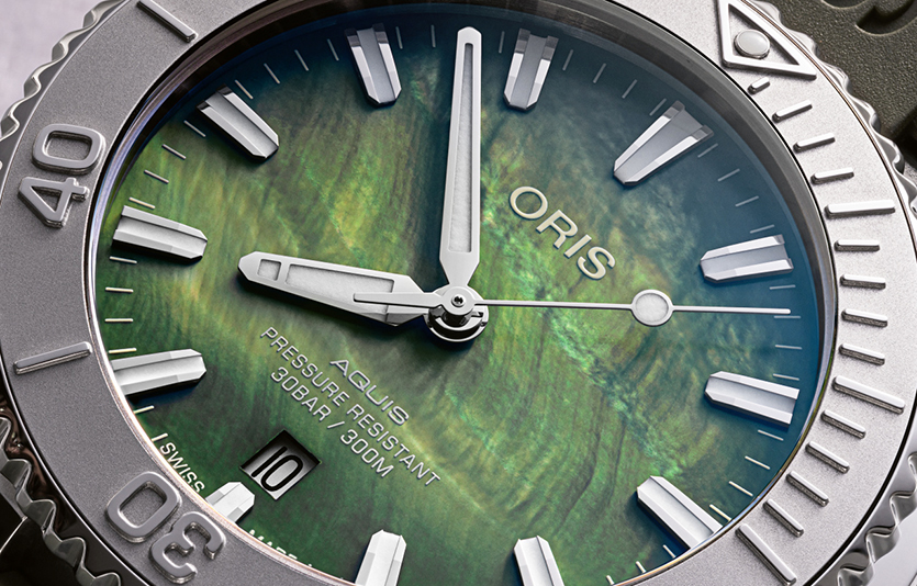 오리스가 ‘빌리언 오이스터 프로젝트’ 일환으로 ‘뉴욕 하버 리미티드 에디션’을 새로 선보였다. 사진=오리스